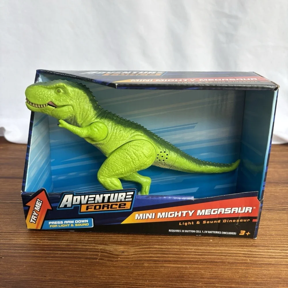 Adventure Force Mini Mighty Megasaur Light & Sound T-Rex‎ Dinosaur Toy